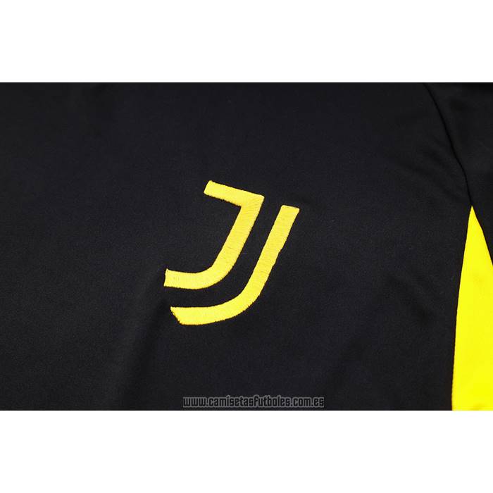 Chandal del Juventus Manga Corta 2023-2024 Negro - Pantalon Corto